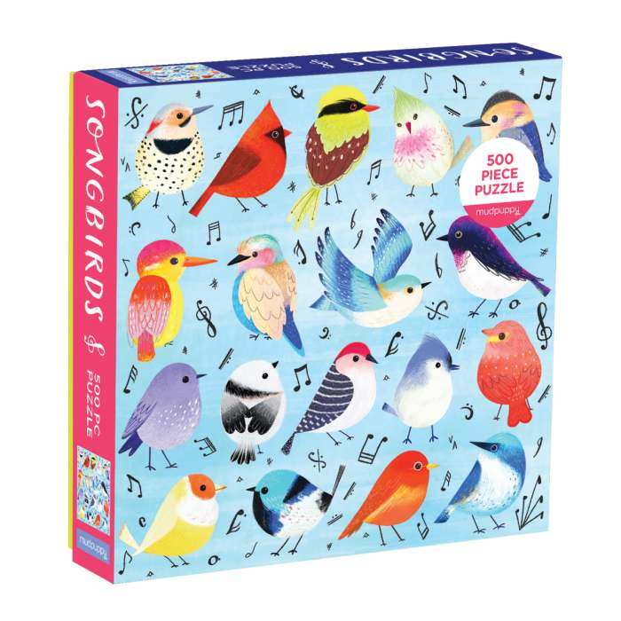 Songbirds 500 Piece Family Jigsaw Puzzle